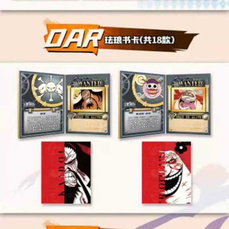 Wholesales One Piece Collection Cards Booster Box HAIWANGDIAN One Piece - The Age of Sin Rare Anime Trading Cards