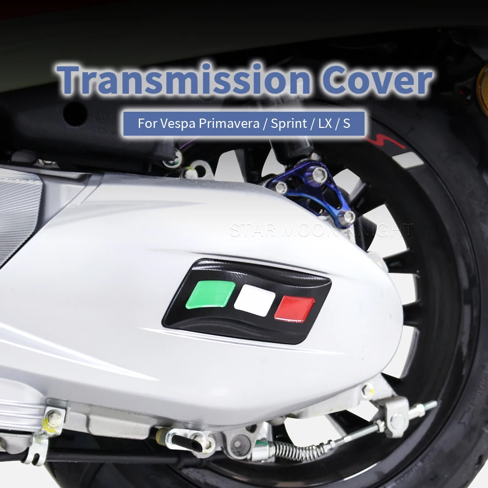 

Motorcycle Accessories Clutch Cover Transmission Cover Gearbox Cap For Vespa Sprint Primavera S LX 50 125 150