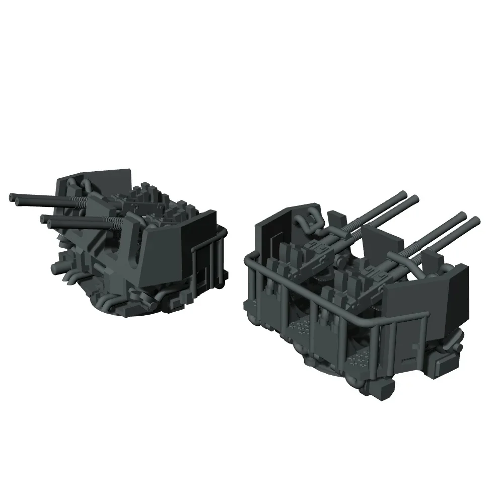 Yao's Studio-Façade de odorAA Tative Up Bofors, Bouclier de type B, Résine imprimée en 3D, Circ210B, 1/144, 1/200, 1/350, 1/700