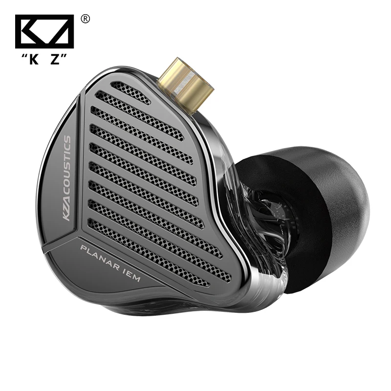 KZ PR1 Pro In-Ear Earphones 13.2MM Planar Driver Magnetic IEM Headphones HiFi Bass Monitor Earbuds Sport Headset