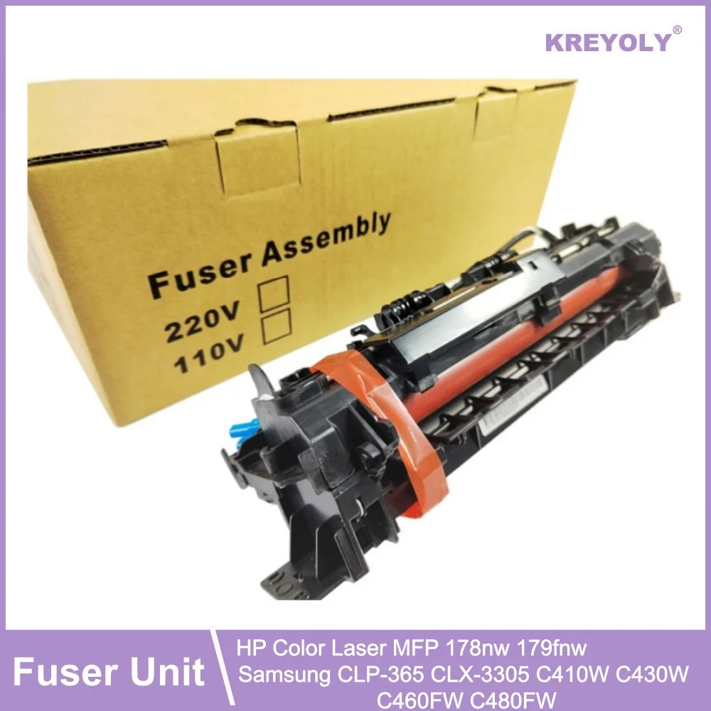 

Премиум-блок термозакрепления (фьюзер) для HP Color Laser MFP 178nw 179fnw/Samsung CLP-365 CLX-3305 C410W C430W C460FW C480FW JC91-01079A JC91-01080
