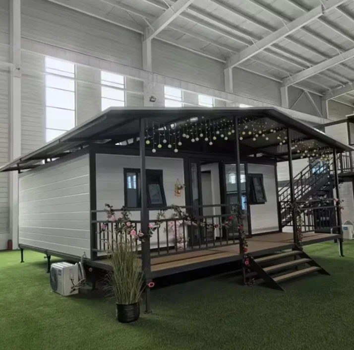 40Ft 20Ft Expandable House Ready Made Living Prefabricated Villa Prefab Portable Mobile Container Home