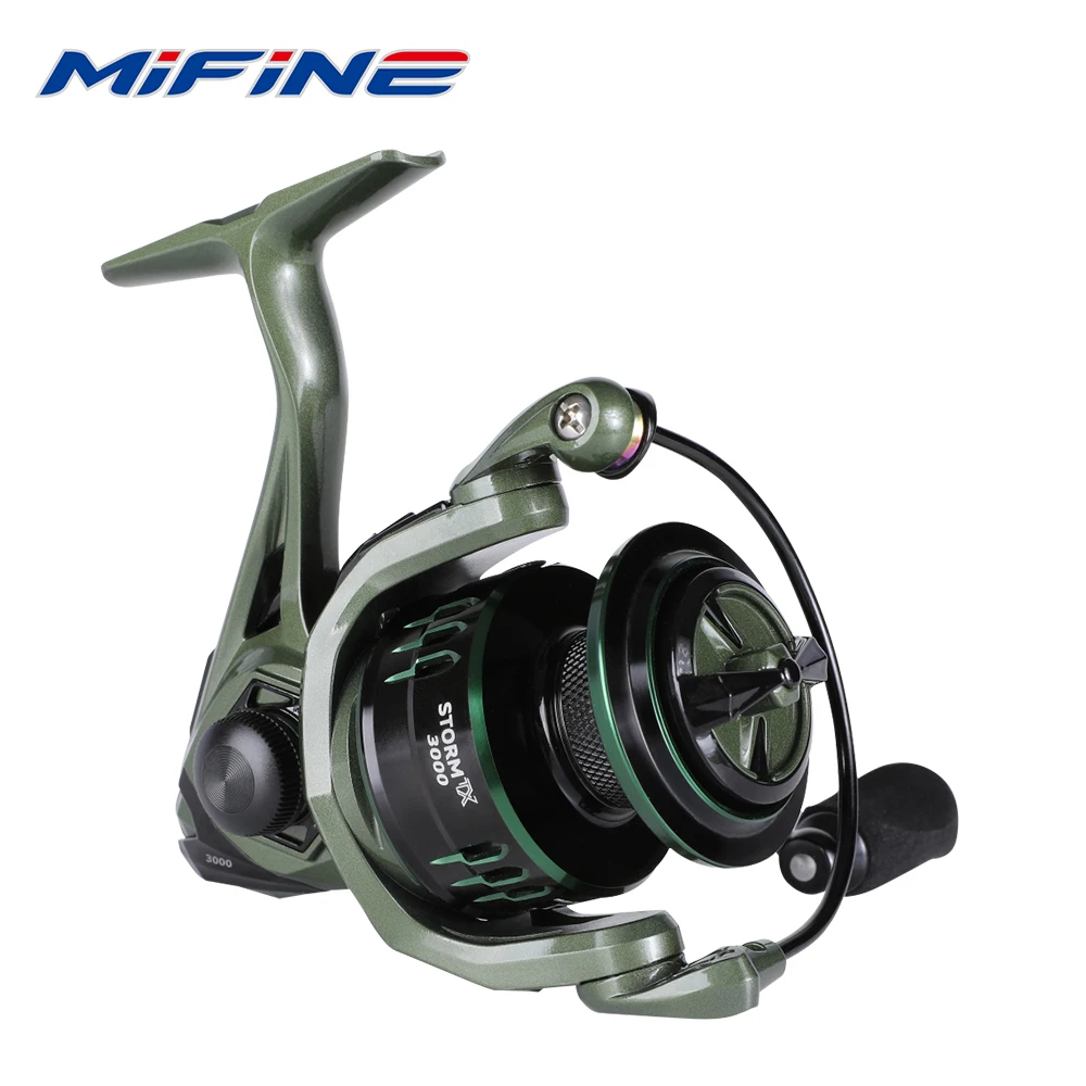 

MIFINE STORM TX 12KG Max Drag Spinning Reel Fishing Reel 9+1BB Spare Spool Saltwater Freshwater Carp Coil Brands Casting Reel