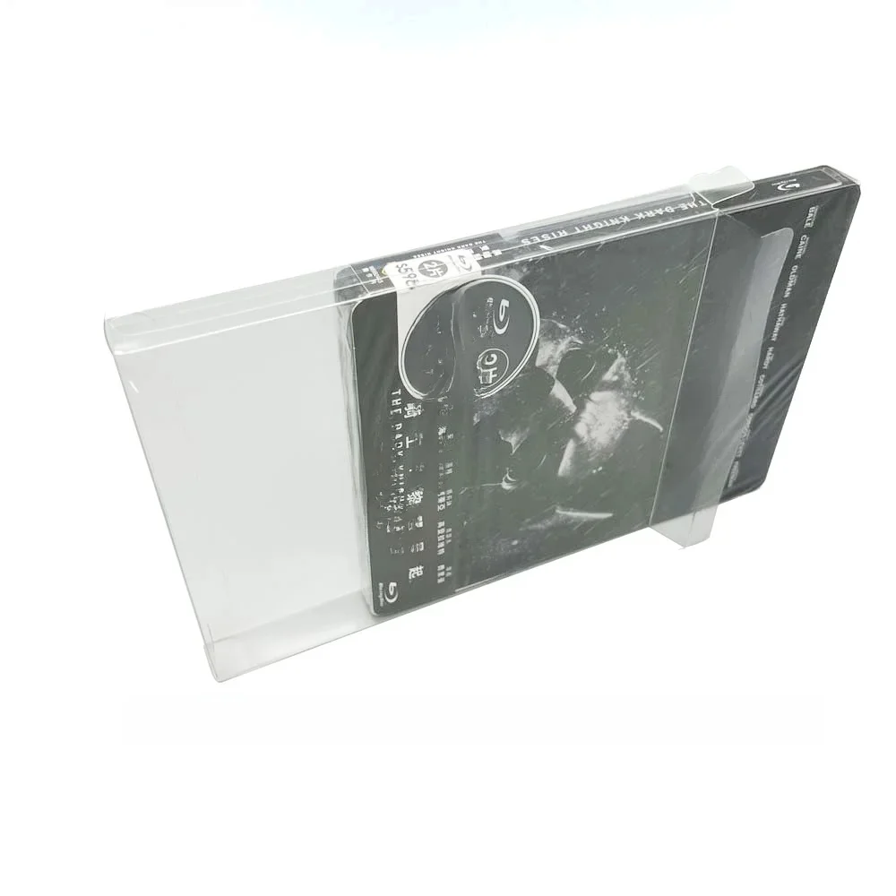 Boîte transparente pour Blu-ray BD, pour PS4, pour PS5, collection, affichage, stockage, étui de protection, boîte de protection en PET