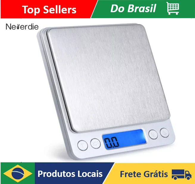 0,1g-2kg Professional High Precision Digital Scale