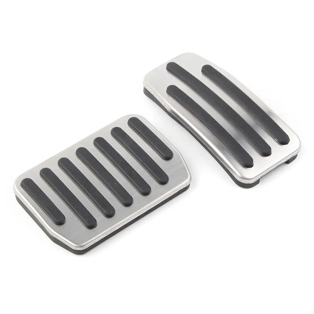 Car Interior Pedals Pad For Tesla Model 3 / Y 2017 2018 2019 2020 2021 Aluminum Alloy Gas Accelerator Brake Pedal Pads Stylings