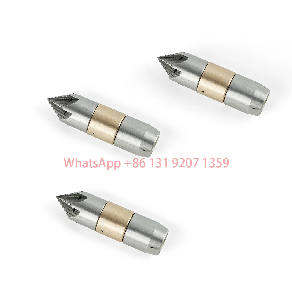 

Stain Cleaning Water Mouse High-pressure Rotating Nozzle 30L/min Sewage Cleaning Mouse 360° Rotating Nozzle
