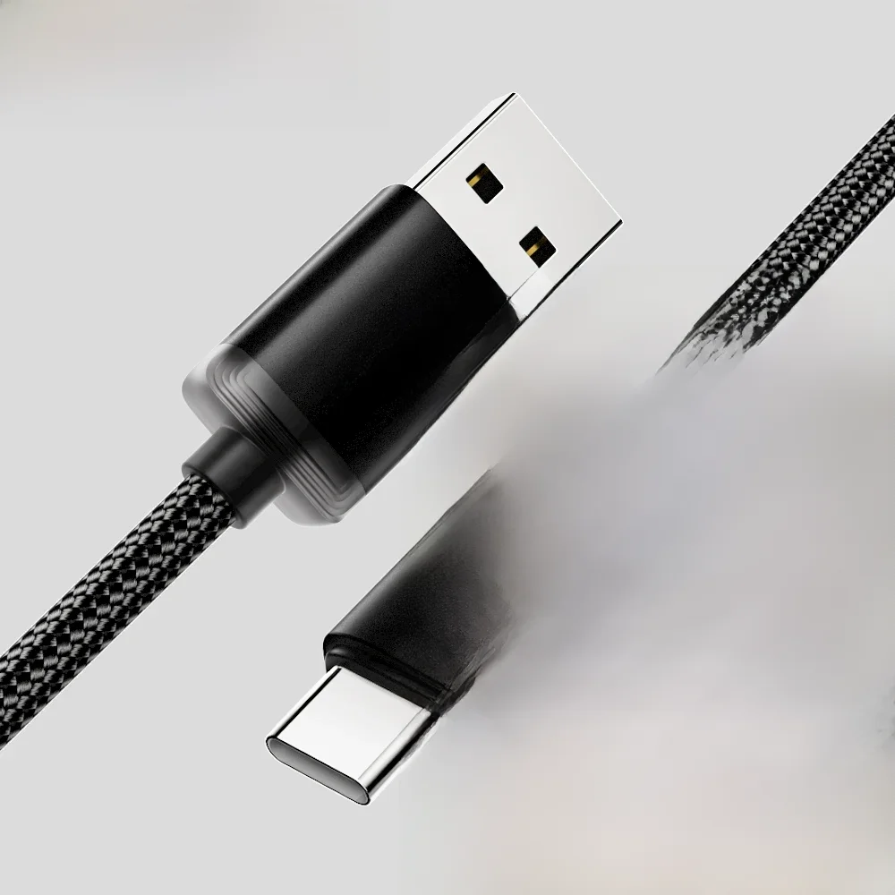 Essager 3A Kabel USB typu C do iphone 15 Realme Huawei P60 Szybkie ładowanie Przewód USB-C Ładowarka Przewód do Samsung Oppo Xiaomi — 2