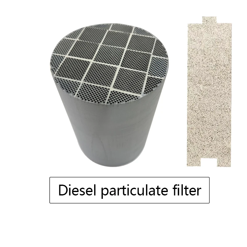 DPF for Mazda BT50 2.2, 2014 Silicon carbide sic DPF Filter for diesel engine system 200cpsi FAP soot filter