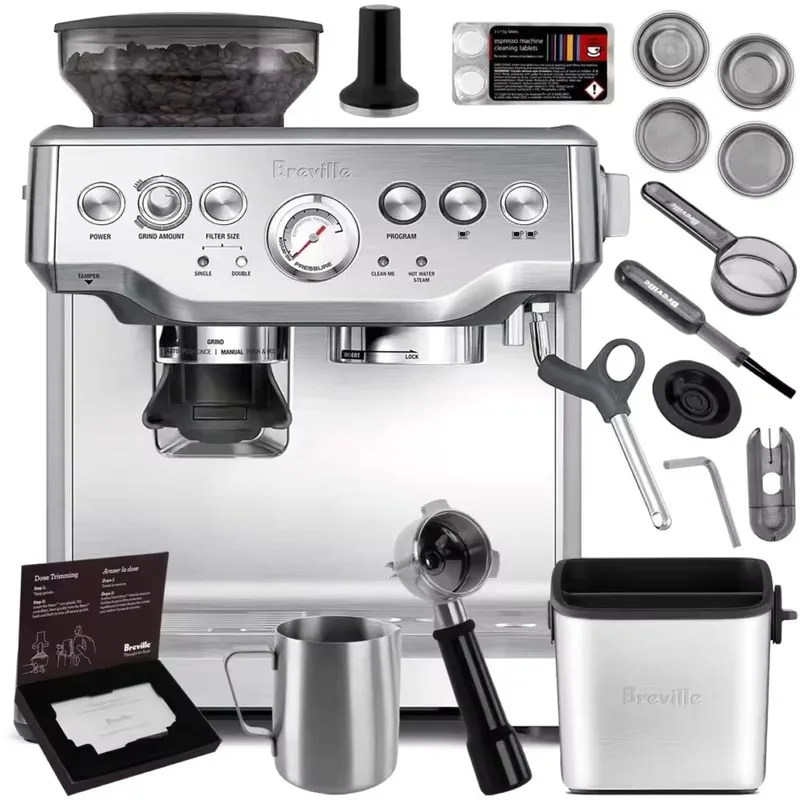 New Discount Sales For Brevilles BES990BSS Fully Automatic Espresso Machine Oracle Touch Coffee Machine