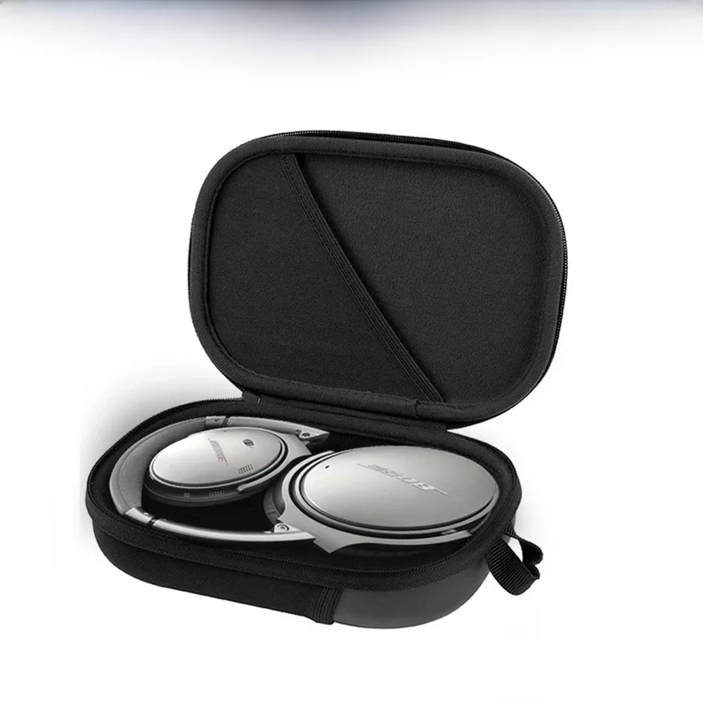 Twardy futerał ochronny z pianki EVA do słuchawek Bose QuietComfort 45 35 25 3 2 15 QC45 QC35 QC25 QC15 QC2 AE2 — zdjęcie produktu 7