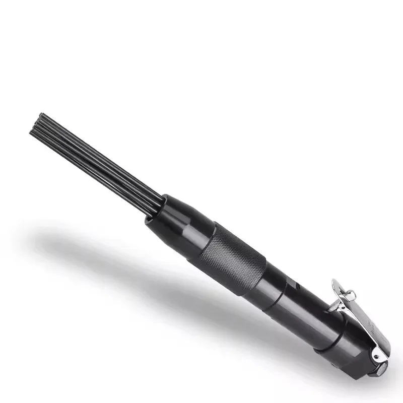 Mini Pneumatic Descaler Pneumatic Tools 3mm 12PCS M Needle Beam Pneumatic Descaler Pneumatic Rust Removal Gun Polisher