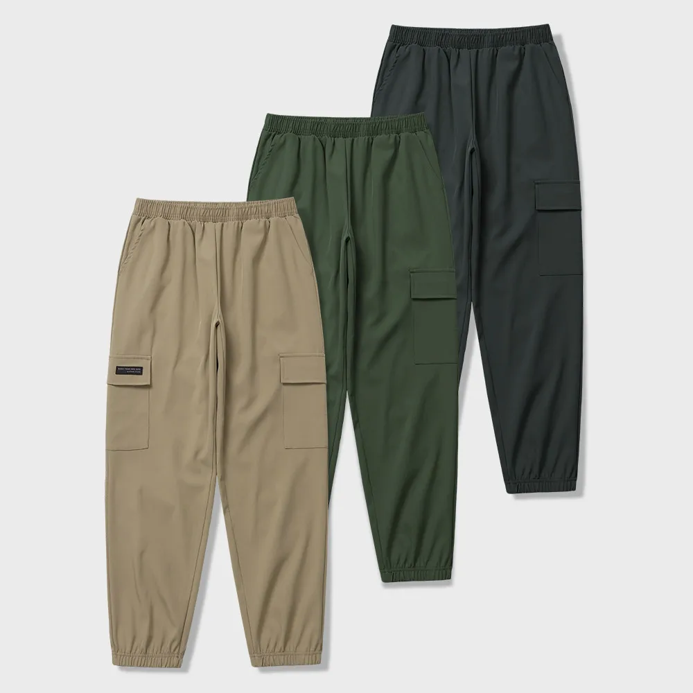 Men's Cargo Pants Training Joe Ger Pants Big-size Banding Casual Pants Work