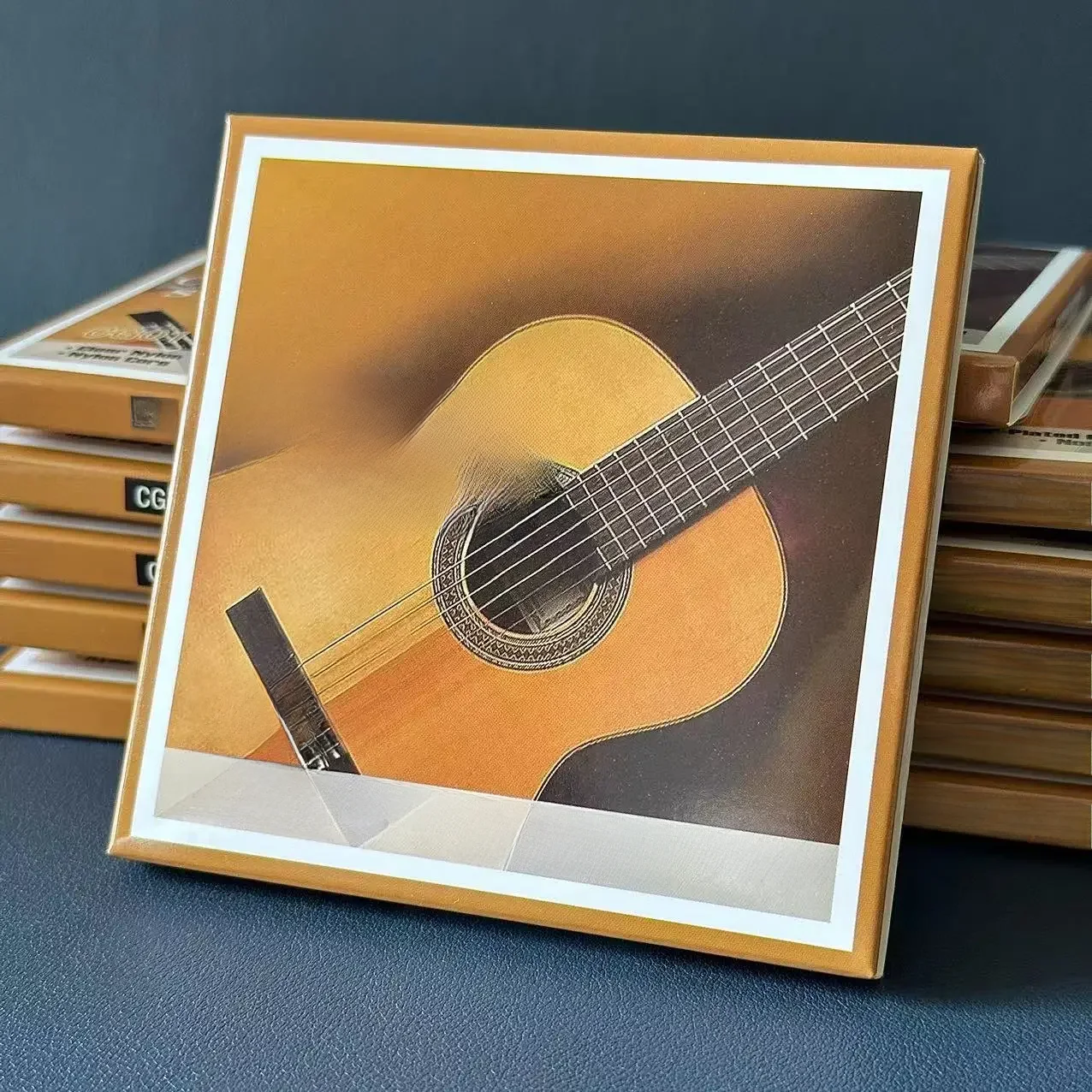 Cordas de guitarra clássica - Basses com núcleo de nylon - liga de cobre banhada a prata enrolada -