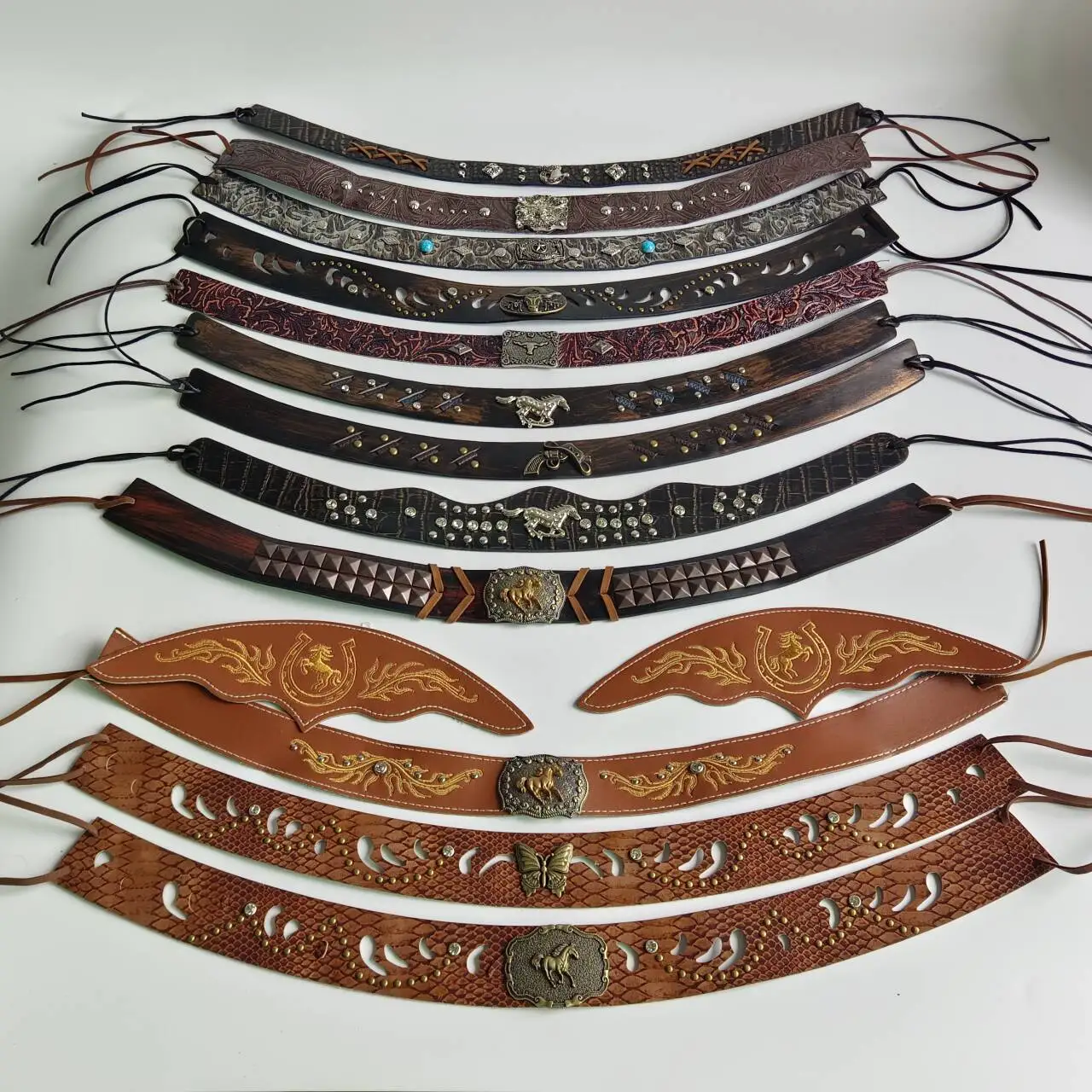 

New hats and accessories unisex belts stylishbeadedstrawhats accessories that can be paired withPanamahatswoolhatsand straw hats