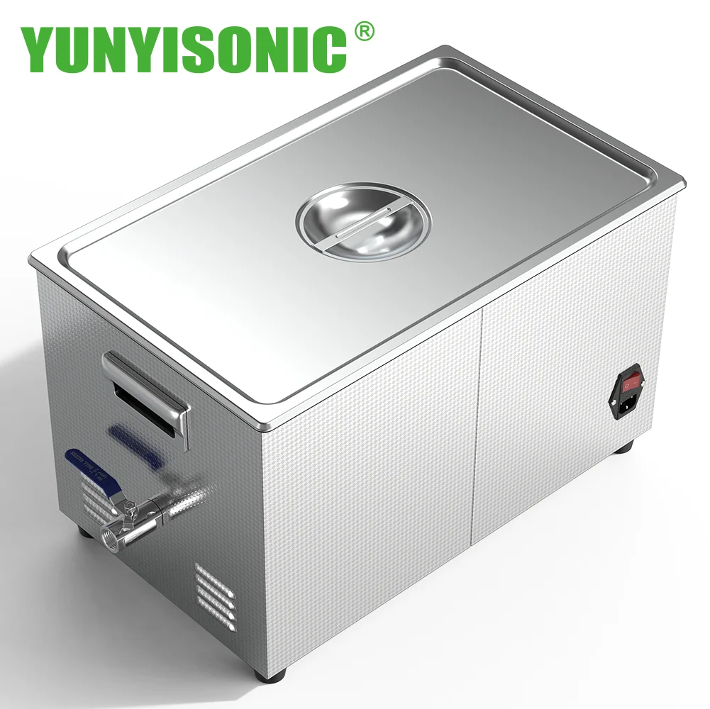 YUNYISONIC 22L 30L Lab Ultrasonic Cleaner Dual Frequency Digital Cleaning Machine with Degas Pulse Adjustable Power
