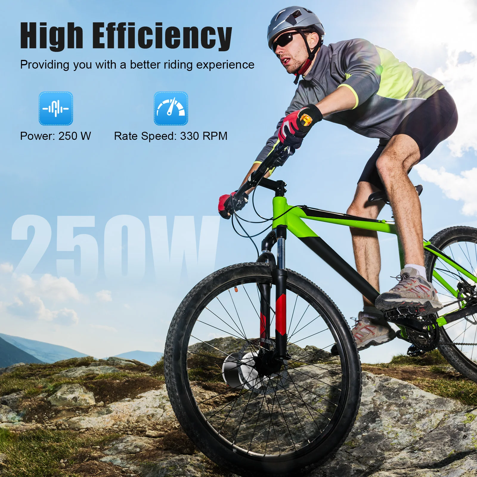 

Mountain Bike Modification Electric Bike Kit, Mountain Bike Modification Kit, High-performance Mountain Bike Modification Kit