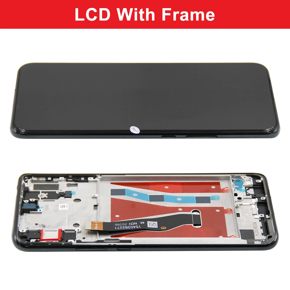 For Huawei Y9 Prime 2019 / P Smart Z LCD Display STK-LX1 Touch Screen Digitizer +frame Assembly Replament parts