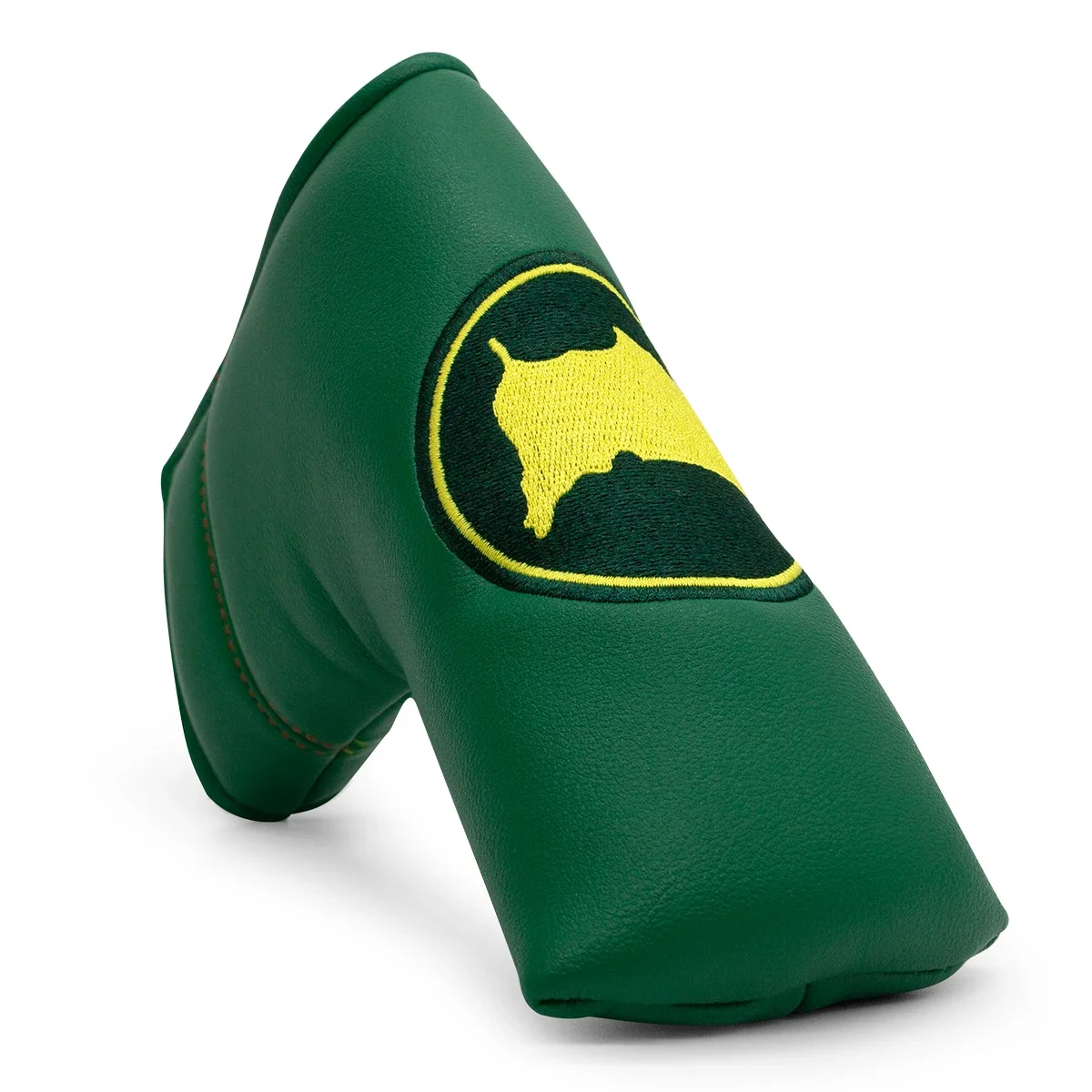 Couvre-chef de Golf vert carte américaine, couvre-tête de Putter pour Putters à lame, couvre-tête de Golf avec aimant, cuir de qualité supérieure adapté pour Mal régulier