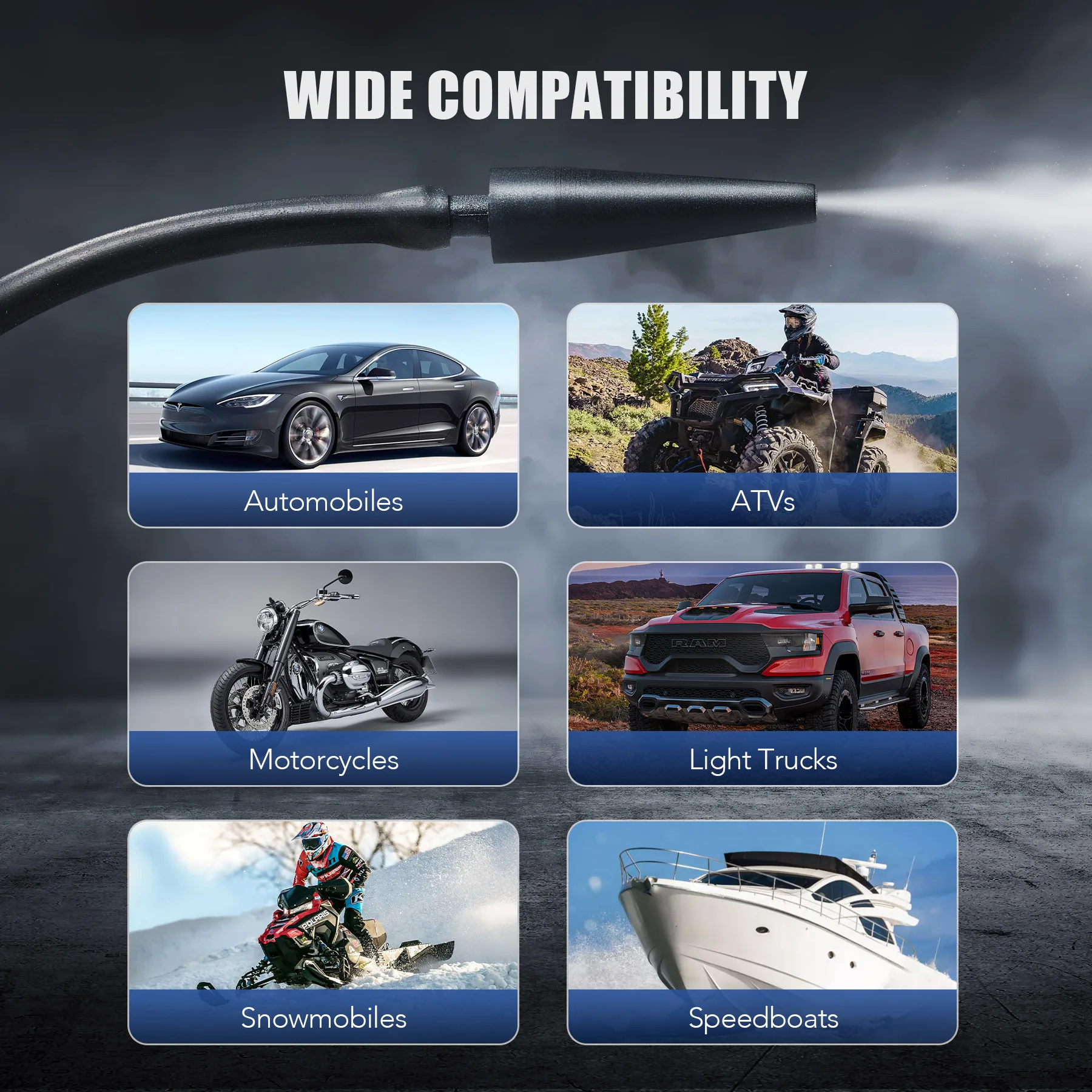 OMT السيارات EVAP آلة كاشف تسرب الدخان نظام الأنابيب فراغ التشخيص تستر r نظام أنابيب الوقود السيارات اختبار التشخيص #6