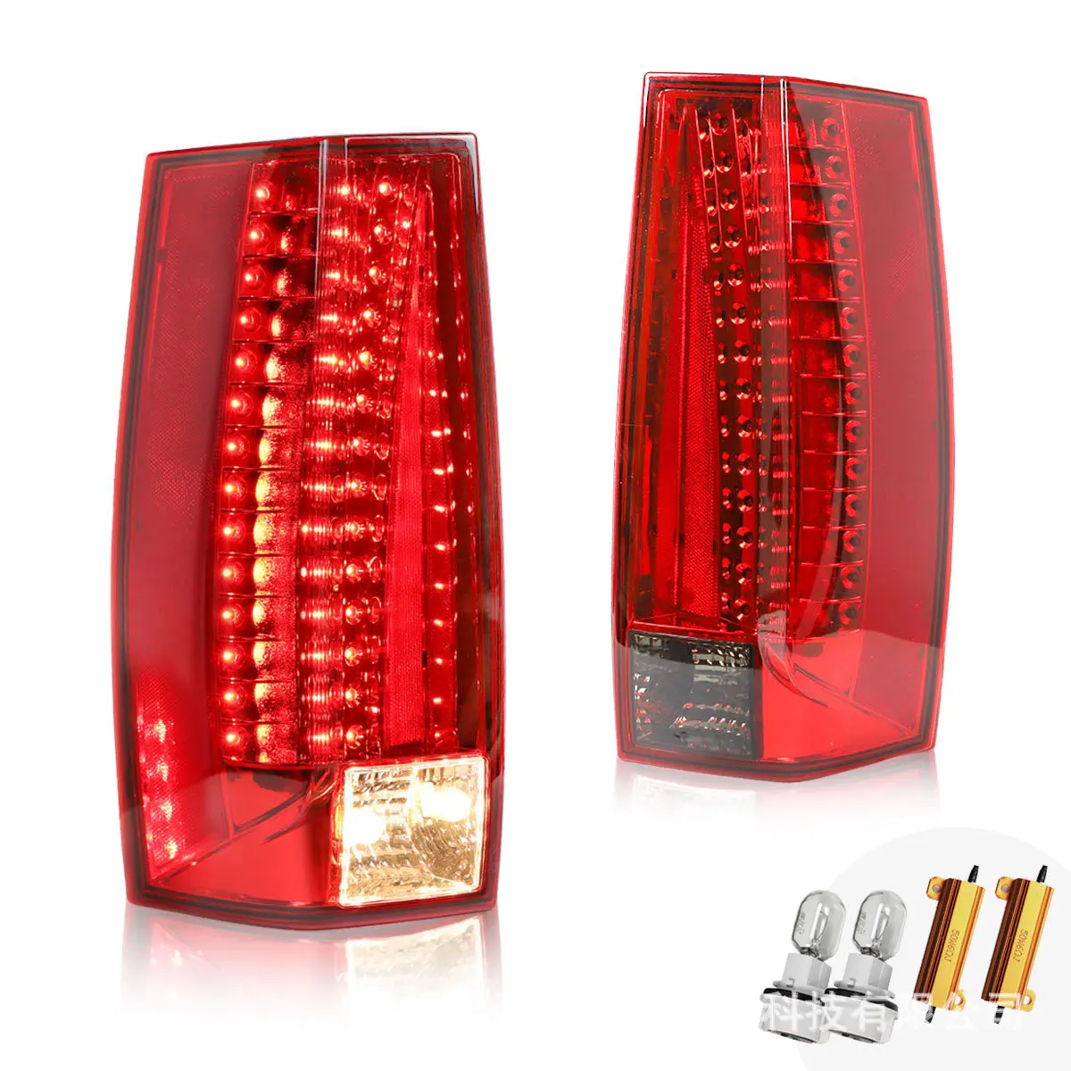 Car LED Taillight Assembly For GMC YUKON Chevrolet TAHOE SUBURBAN 2007-2014 Streamer Turn Signal Indicator Rear Lamp