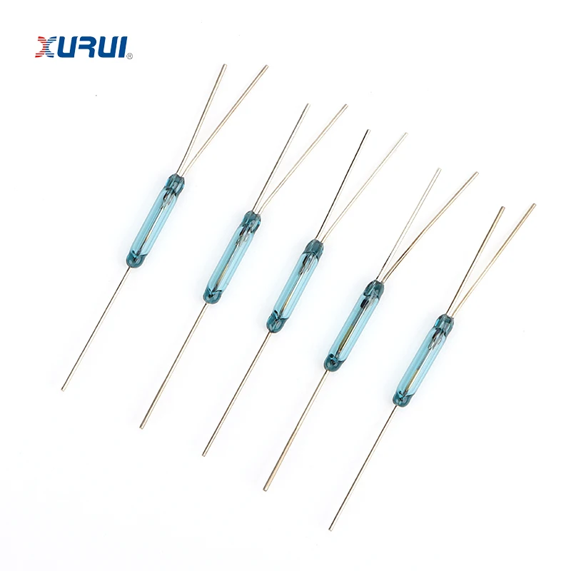 10/50 قطعة XGH-2Z XURUI ريد التبديل ، 3 دبوس المغناطيسي NO/NC ريد التبديل ، 2.5 × 14 مللي متر ريد التعريفي التبديل الاتصال ، لاردوينو