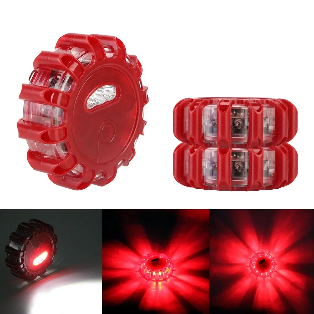 AliExpress Motorcycle Safety Warning Tailights Flashing Signal Light LED Strobe Barricade Lamp Blinker Bicycle Automotive Car Accessories