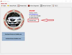 Windows için AlfaOBD v 2.4.4.0 tam lisanslı-tanı Alfa Fiat Lancia abdodge Dodge RAM Chrysler Jeep Peugeot Citroën