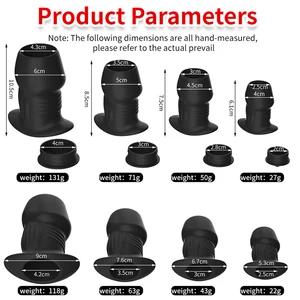 6 최고의 판매 중공 엉덩이 플러그 - №3