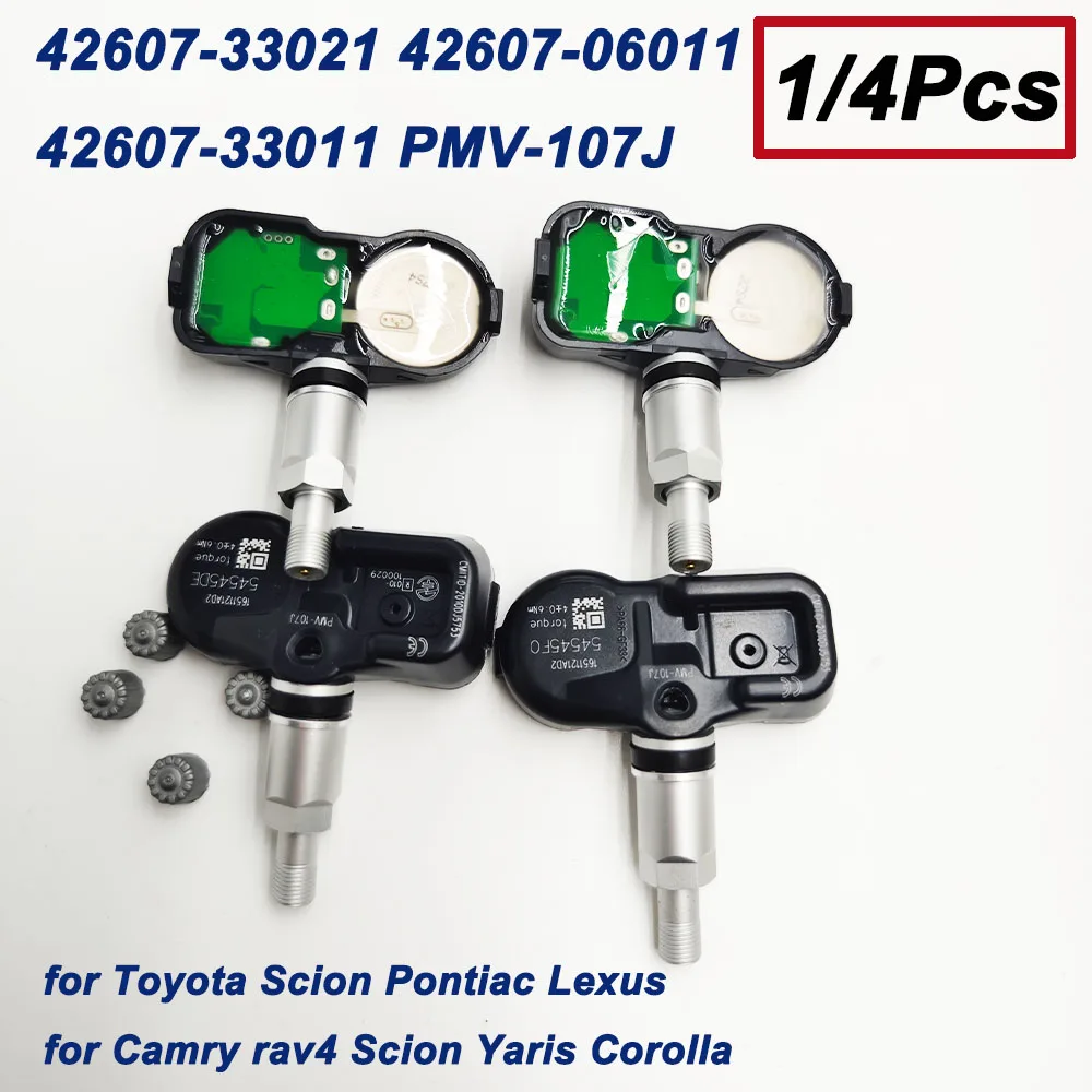 FOR 2009 2010 2011 2012 2013 TOYOTA COROLLA 315MHz TIRE PRESSURE SENSOR TPMS LEXUS 42607-33021 42607-33011 42607-06011 PMV-107J