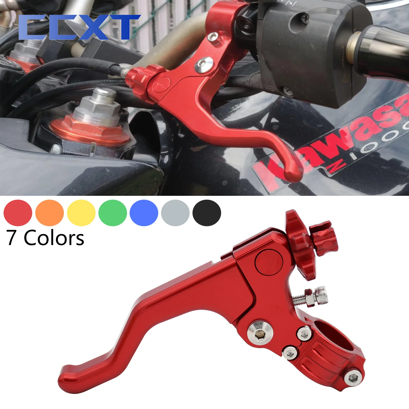 Motorcycle Short Stunt Clutch Lever For Yamaha Buell Suzuki Ducati Triumph KTM For Honda CBR 300R 500R 600RR 1000RR CRF250R 450R