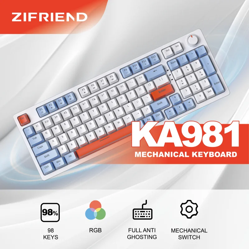 รีวิว ZIFRIEND KA981 คีย์บอร์ดแมคคานิก 98 คีย์ สำหรับผู้ใช้งานที่ต้องการประสิทธิภาพสูงสุด
