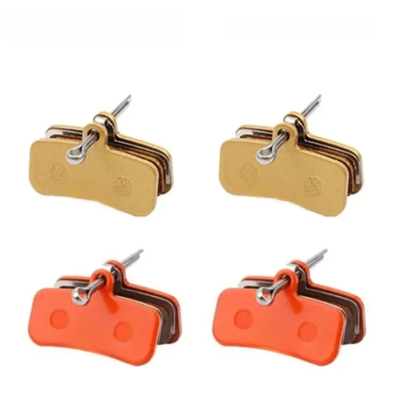 AliExpress MEROCA 4 Piston Mtb Bike Hydraulic Brake Pads For Saint M810 M820 Zeem640 DS-01E Metal Brake Pads MS-01E Resin Brake Pads
