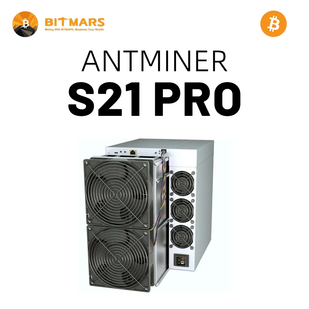AF مبيعات رائعة Bitmain Antminer S21 PRO 234 TH 3510W 15J/T BTC