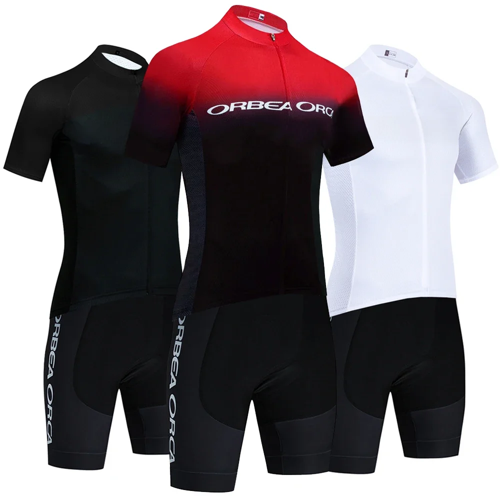 AliExpress 2025 ORBEA ORCA Cycling Jersey Bike Shorts Set Men Women Quick dry Ropa Ciclismo 4 Pockets Summer Pro Bicycle T-Shirt Clothing