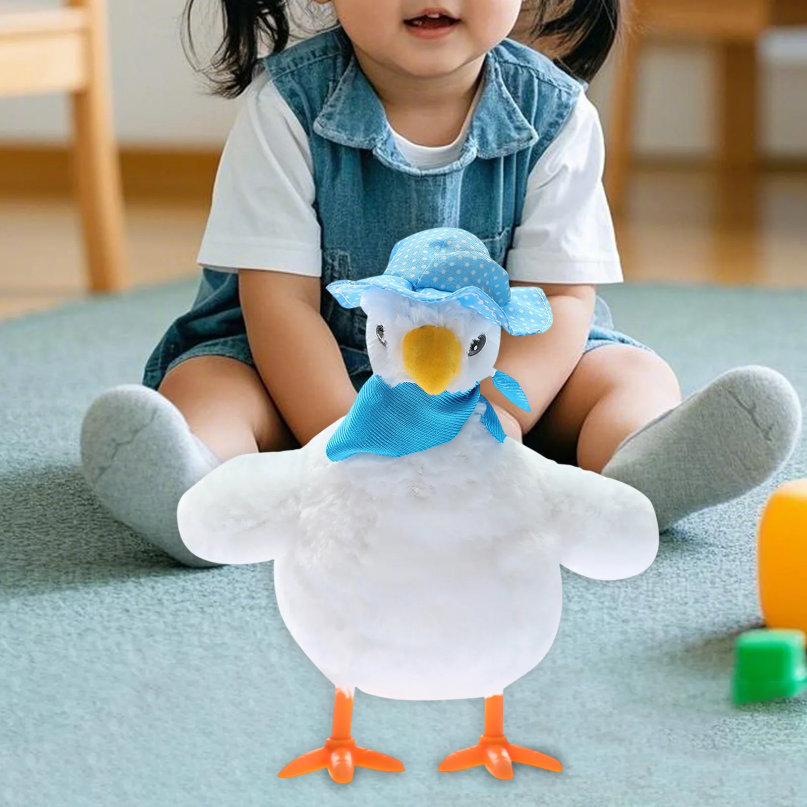 鶏の卵を産む電動ぬいぐるみ、踊る音とLEDライト付き、幼児の誕生日プレゼント、動物の楽しいおもちゃ