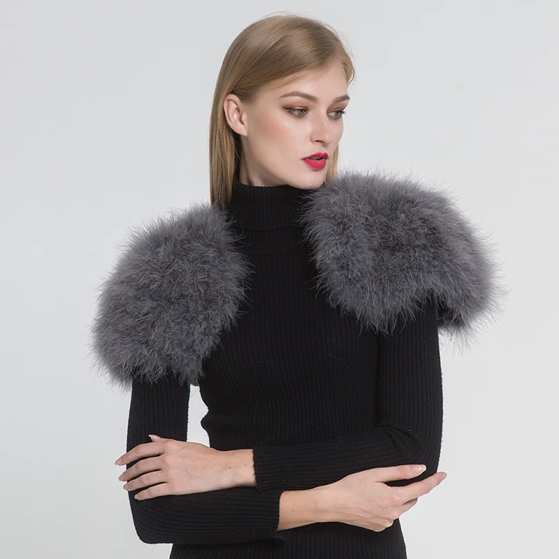 Genuine Ostrich Feather Fur Shawl Poncho Real Fur Cape Shrug Elegant Feather Wedding Capes Vintage Wraps Fluffy Bridal Shawls