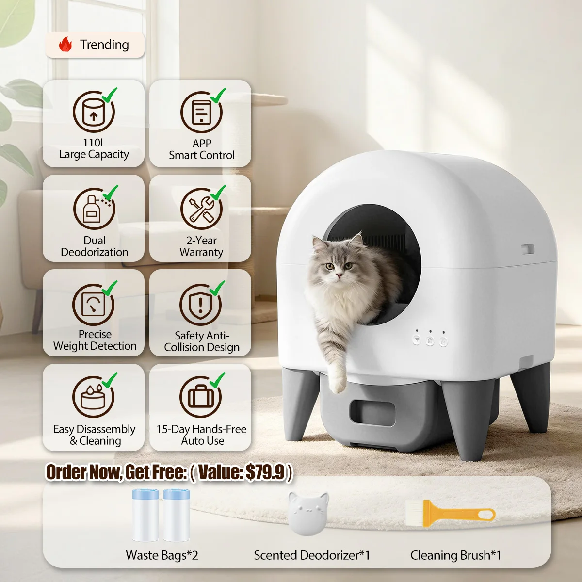 Thumbnail 2 - #25 Cat Litter Trays List of Top Picks