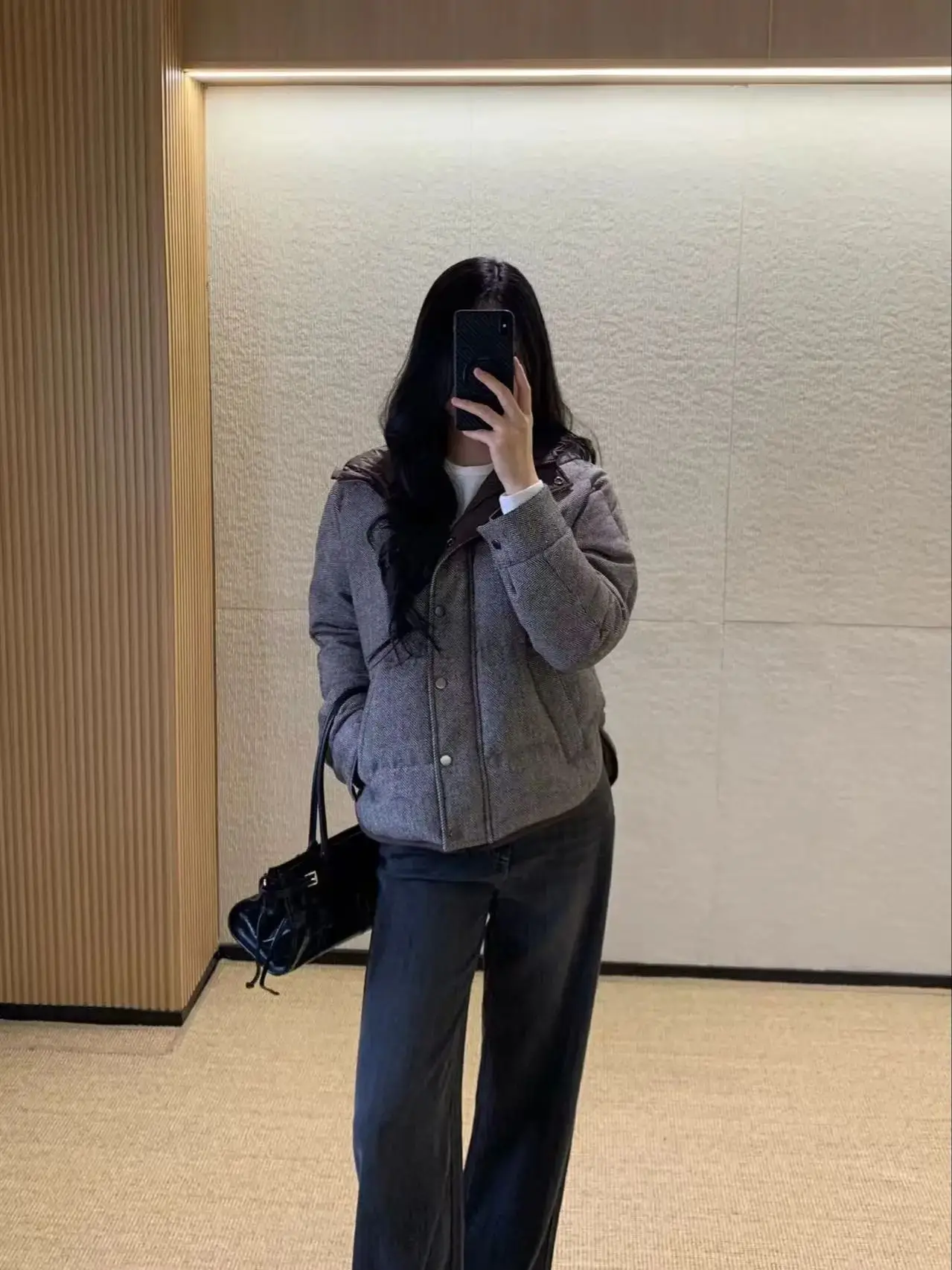 سترة كاجوال ذات لون سادة عالية الجودة بغطاء للرأس على الوجهين #5