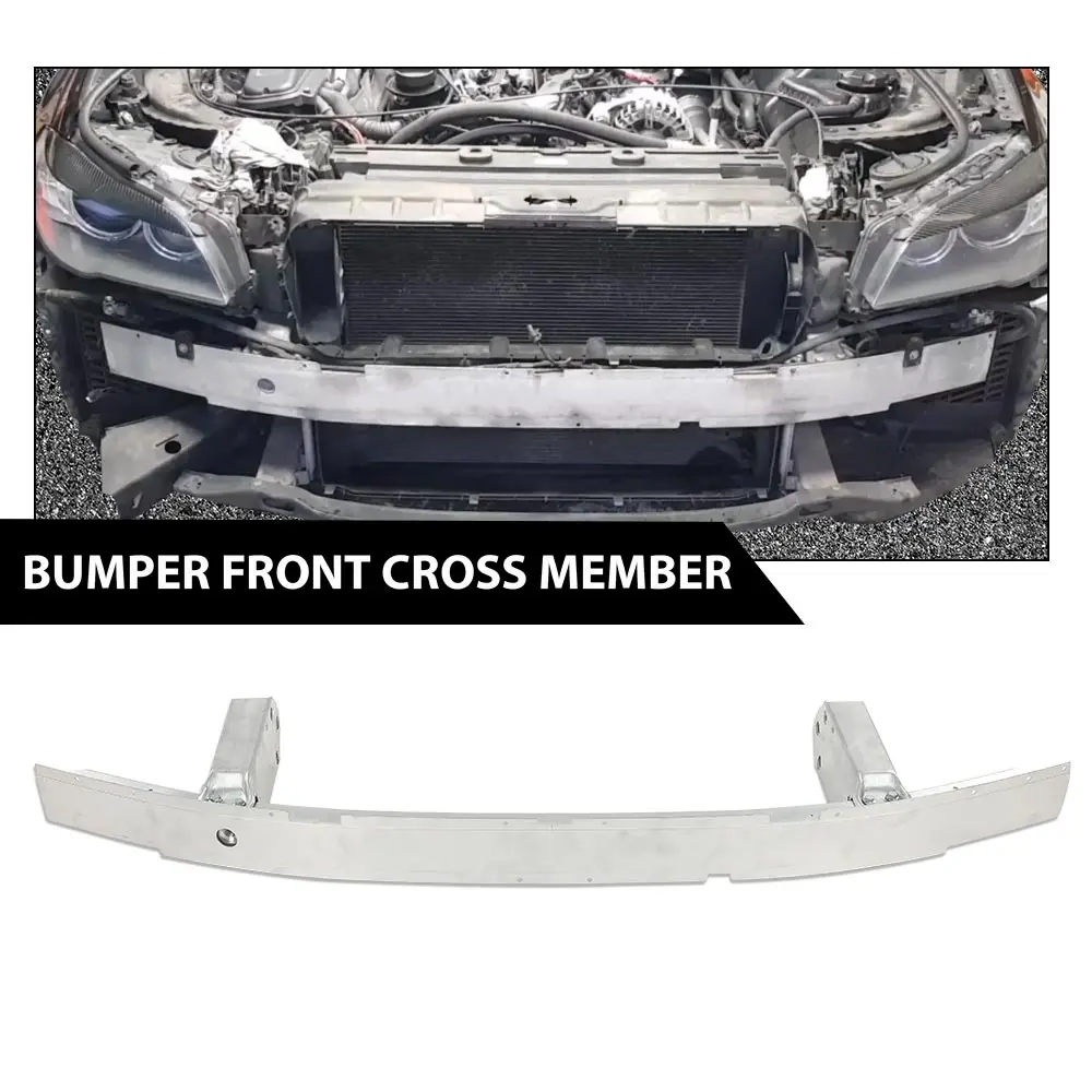 

Car Front Bumper Reinforcement Bar Fit for Bmw F10 528Ix 535Ix 550Ix M5 51117200706 Bm1006130 Aluminum Strong Durable Sturdy