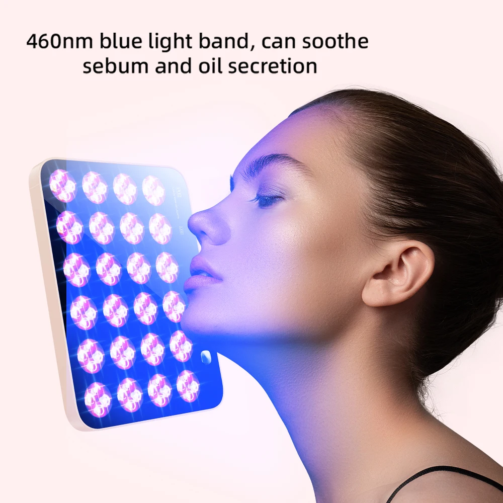 미용 기기 적색광 치료 패널, 미백 및 회춘 수리, 피부 관리 기기, 가정용 휴대용