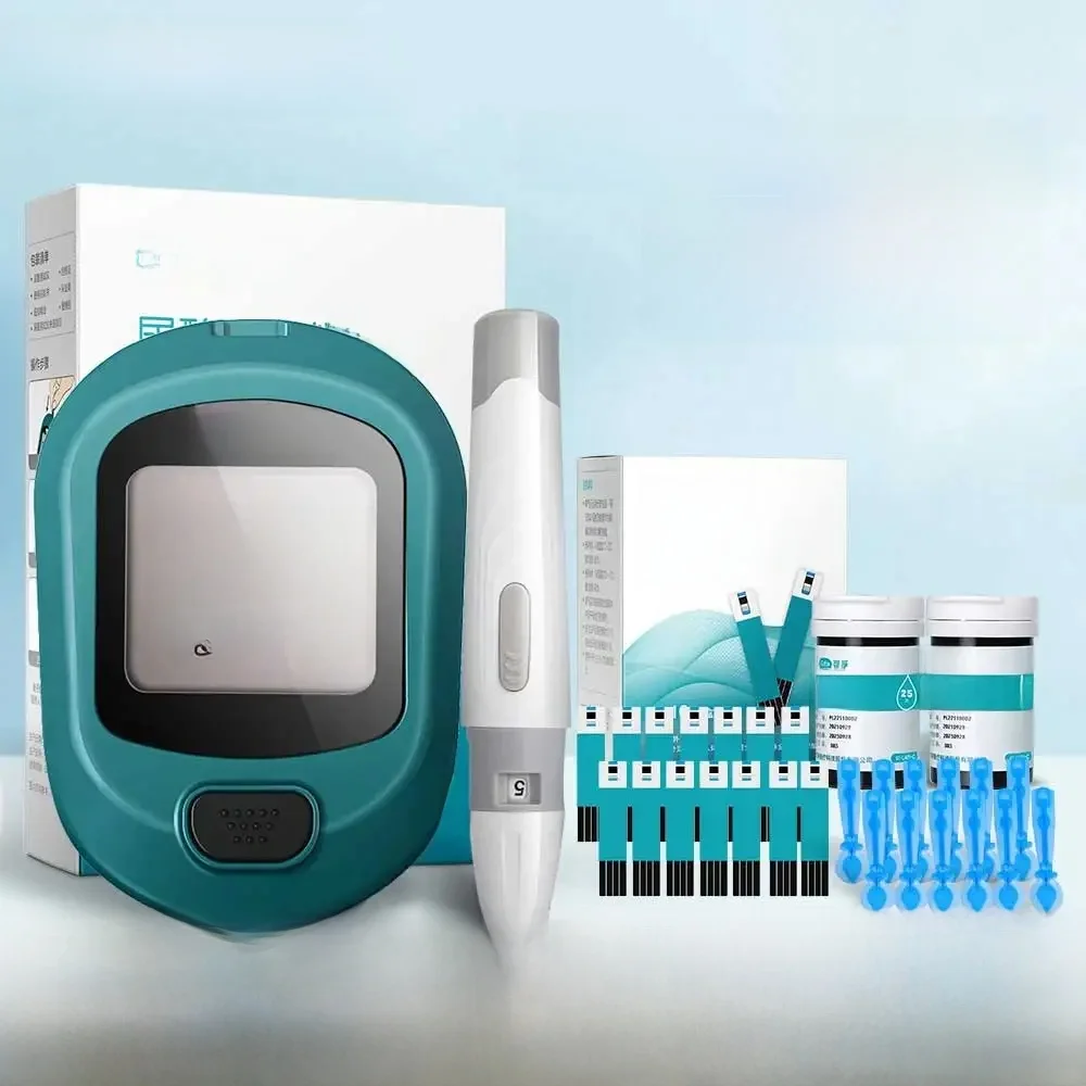 Cofoe New Uric Acid Monitor with Lancet and Test Strips Household Uric Acid Meter used to Gout Tester Device