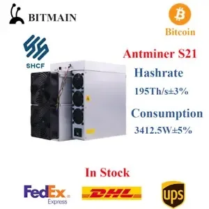 

promo Bitmain Antminer S21 200T 3500W Bitcoin ASIC Miner