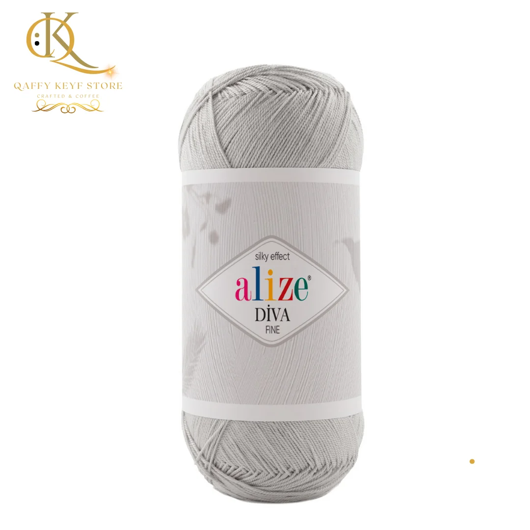 Alize Diva Fine %100 Mikrofiber Akrilik / 100 g - 600 m Soft Amigurumi Yarn for Hand Knitting Crochet Thread DIY Baby Knitwear S