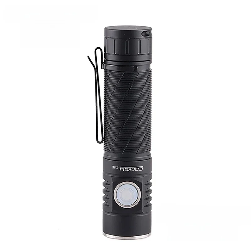 Latarka LED Convoy S21E 519A z portem ładowania Type-C, latarka 21700, mocna latarka, lampa kempingowa, latarka taktyczna — 2