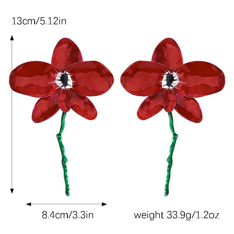 2024 New ZAA Bohemian Flower Earrings,Vintage Flower Tassel Earrings for Women,Camping Outing Wear