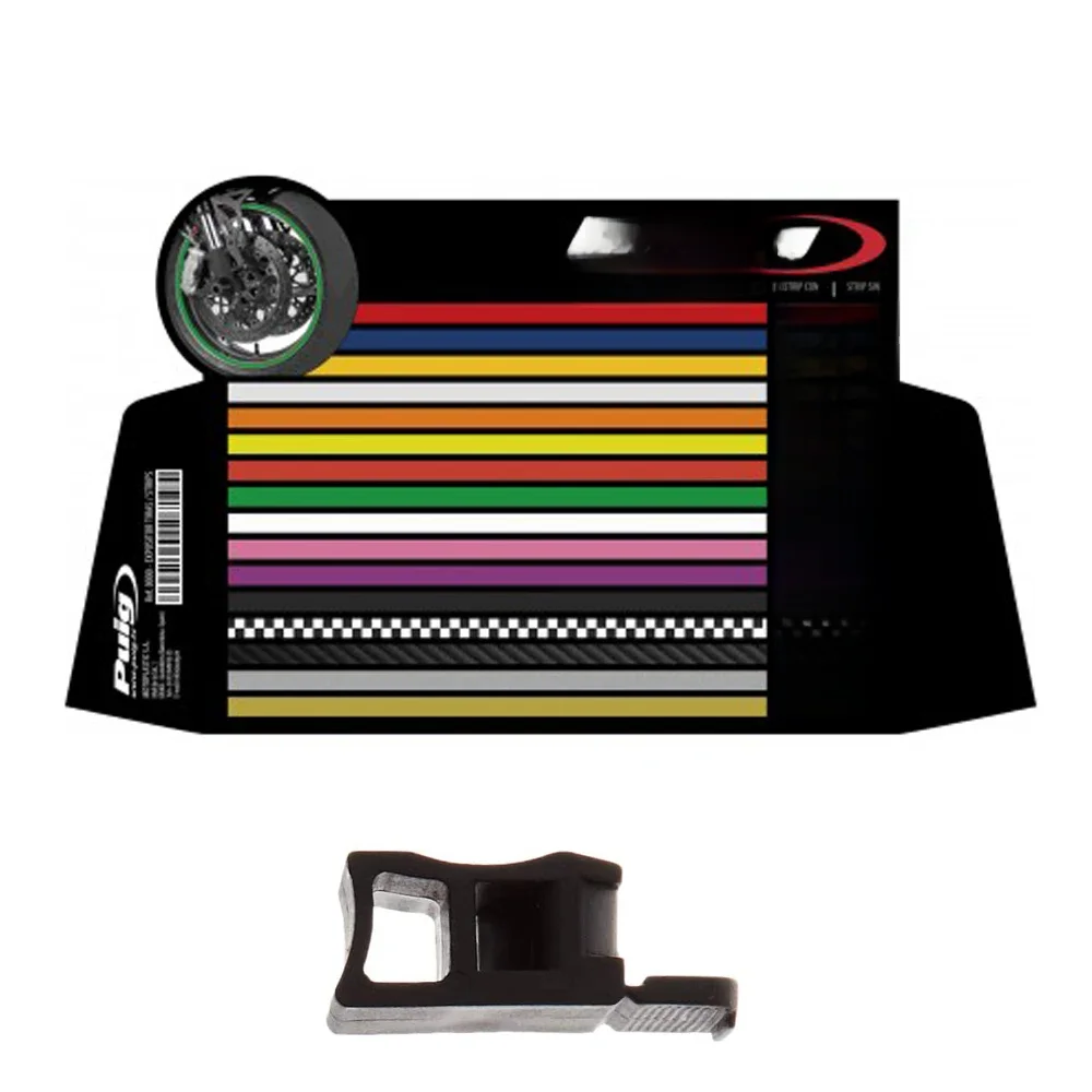 Puig 4542-roda adesivo moto 6 metros + aplicador várias cores decoração pneu da motocicleta várias
