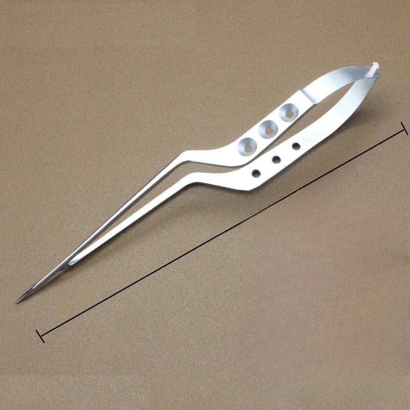 Mikro nożyczki neurochirurgeryjne Instrumenty mikrochirurgiczne ze stali nierdzewnej Mikro nożyczki — zdjęcie 2