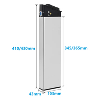 36V 48V Foldable E-bike Batterty pack 10.4ah 14ah 17.5ah for Samebike LO26 20LVXD30 Fiido M1 pro LAFLY X3 X5 Lectric XP E-bike