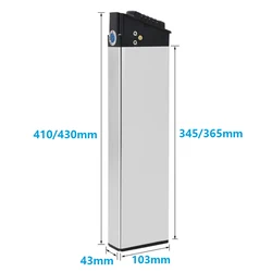 36V 48V Foldable E-bike Batterty pack 10.4ah 14ah 17.5ah for Samebike LO26 20LVXD30 Fiido M1 pro LAFLY X3 X5 Lectric XP E-bike